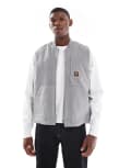 [Santa Cruz] Santa Cruz classic label regular fit vest in light grey Chest 44-47 Mist