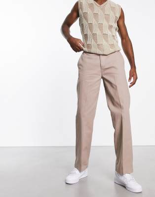 Santa Cruz classic work pant in beige - ASOS Price Checker