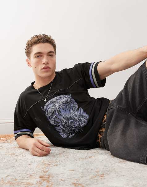 Santa Cruz graphic jersey in black