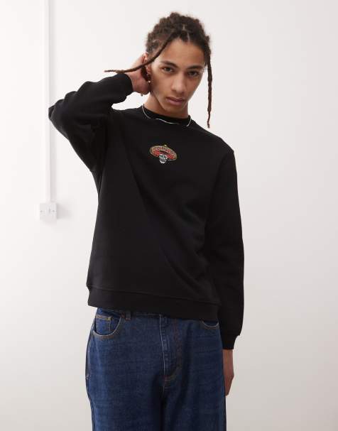 Santa Cruz skeleton graphic long sleeve t-shirt in black