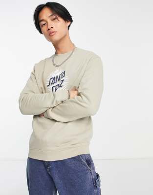 Santa Cruz daylight dot sweat in beige