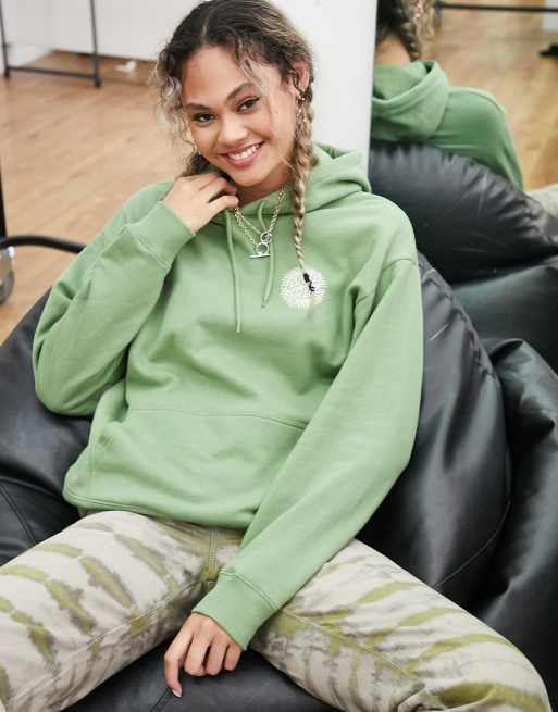 Santa Cruz daylight hoodie in sage green ASOS