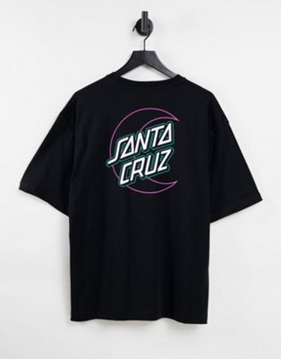 Santa Cruz – Empty Moon – T-Shirt aus Bio-Baumwolle in Schwarz mit Rückenprint