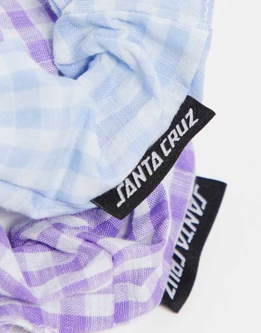 Santa Cruz - Ensemble pour cheveux à carreaux vichy, 4 de 4