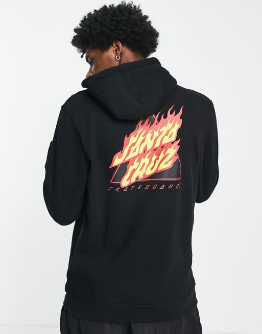 Santa cruz flame on sale hoodie