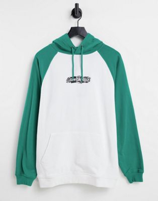 Santa Cruz flier strip hoodie in green