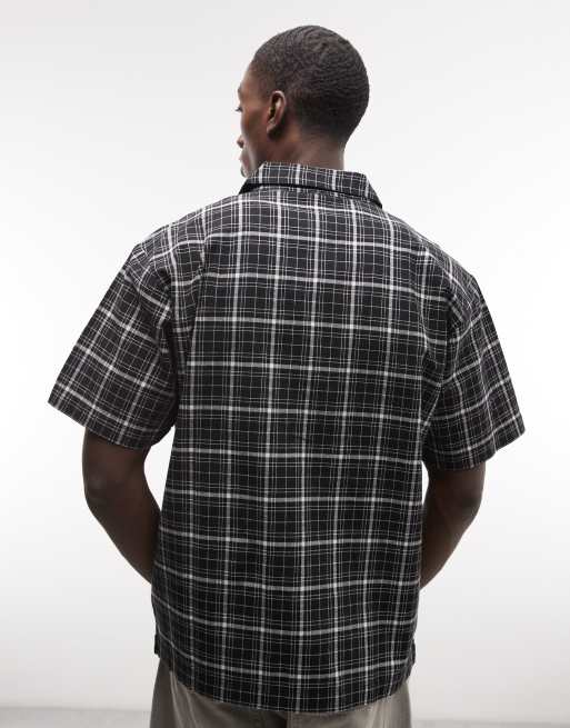 Santa Cruz - Flint - Chemise manches courtes à carreaux - Noir, 5 de 5