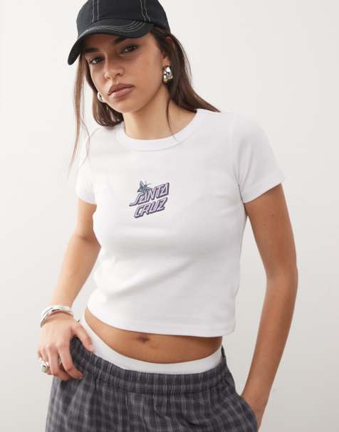 Santa Cruz – Flutter Flash – Vit t-shirt i baby-design med tryck - view 1