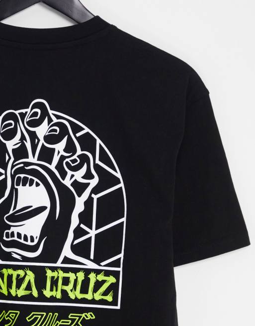 Santa Cruz - Forge - T-shirt avec imprimé main au dos - Noir, 2 de 4
