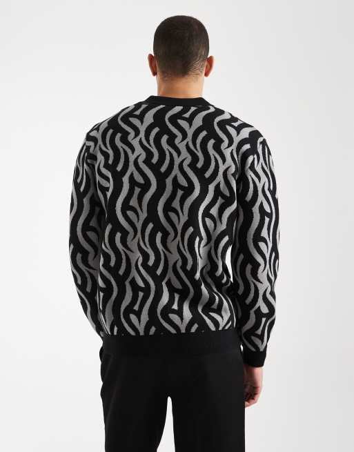 Santa Cruz - Harmon - Gilet zippé à motif - Noir, 3 de 5
