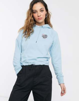 santa cruz cropped hoodie