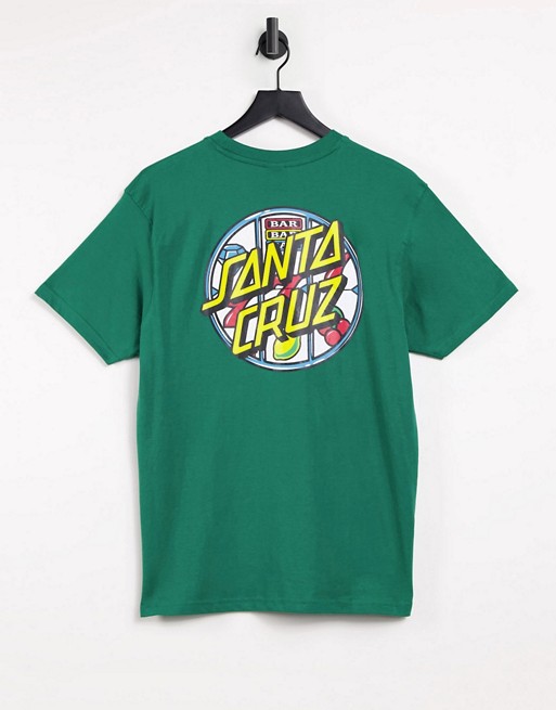 Santa Cruz Jackpot Dot t-shirt in green