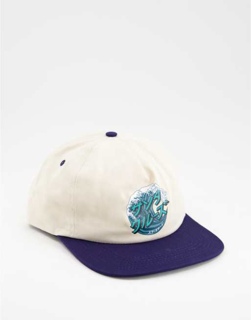 Santa Cruz japanese wave cap in white - WHITE