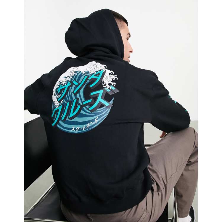 Santa cruz japanese store dot hoodie