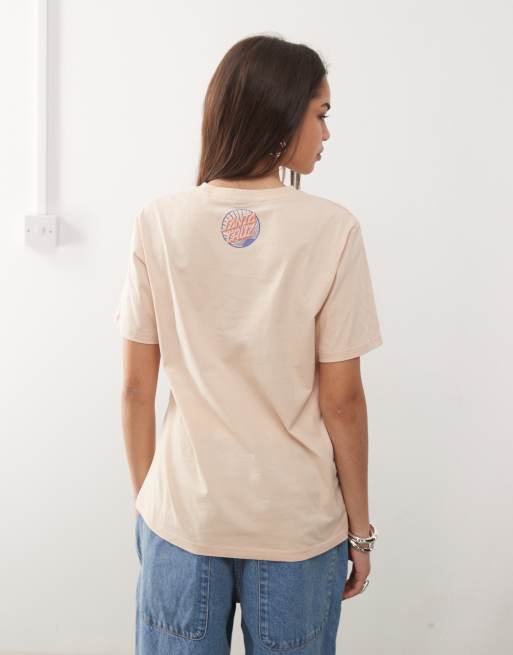 Santa Cruz - Kamp retraite T-shirt in beige, 4 van 4