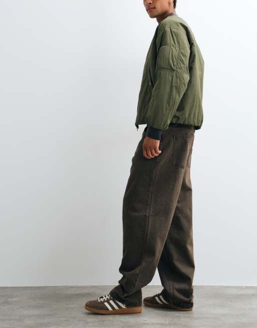 Santa Cruz loose fit jeans in brown, 3 of 5