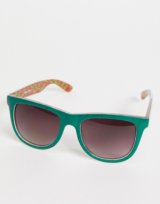 Santa Cruz multi classic dot sunglasses in green