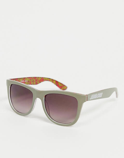 Santa Cruz multi classic dot sunglasses in grey