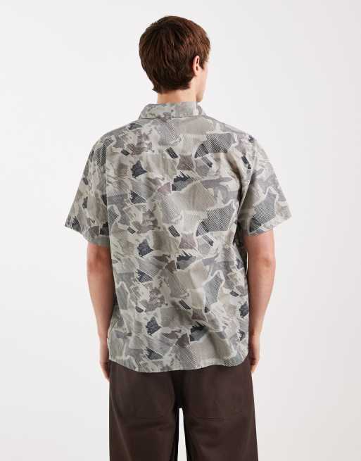 Santa Cruz nico short sleeve shirt in washed camo, 3 of 5