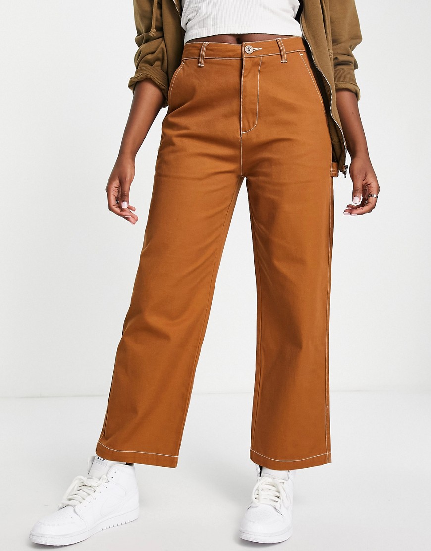 Santa Cruz nolan carpenter trouser in butterscotch-Orange