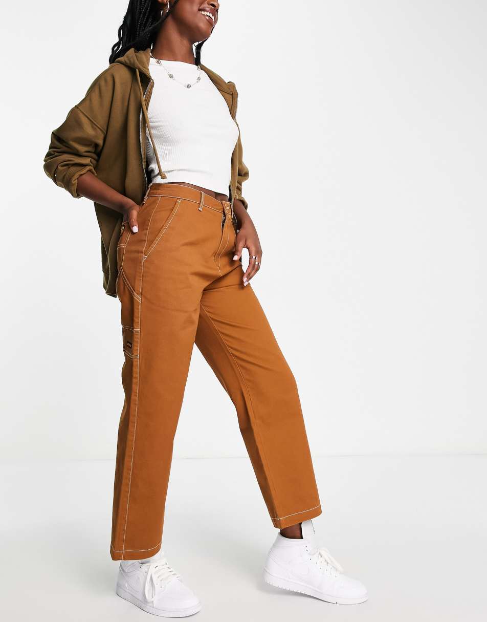 Santa Cruz nolan carpenter trouser in butterscotch