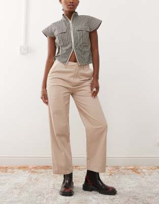 Santa Cruz - Nolan - Chinohose in Beige-Braun