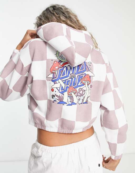 Santa cruz cropped hoodie store
