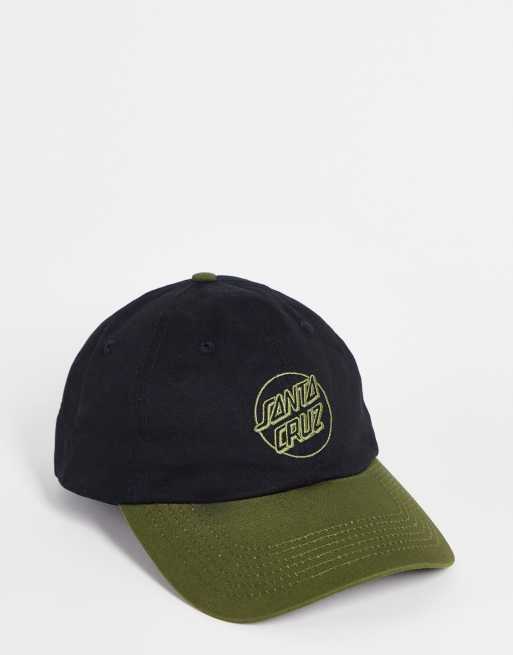 Santa Cruz opus dot cap in black