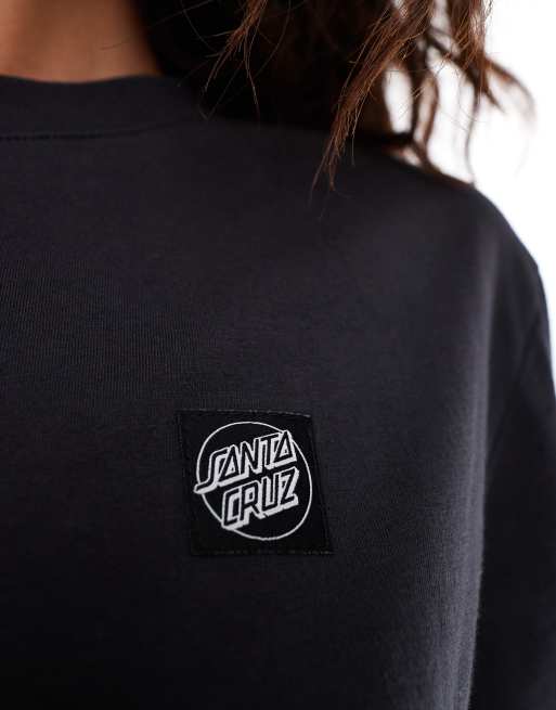 Santa Cruz - Opus Dot - T-shirt à manches longues et logo - Noir, 2 de 4