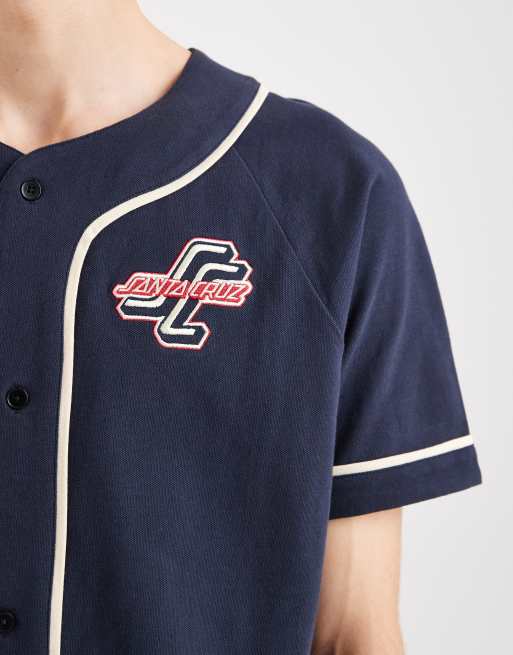 Santa Cruz – Outer – Marinblå baseballskjorta, del av set, 5 av 5