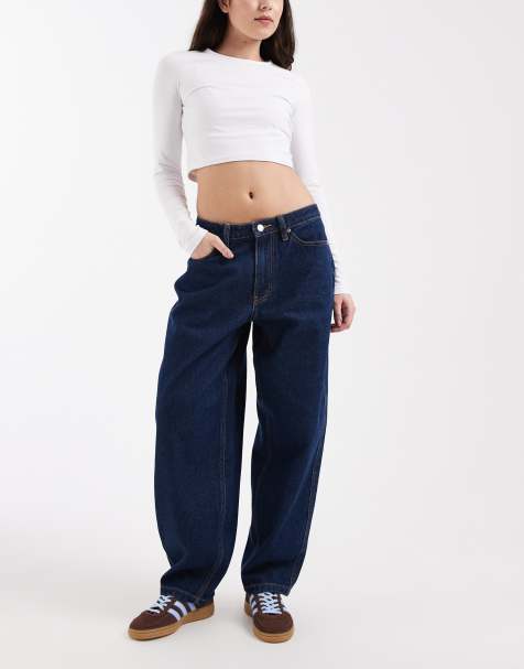 Santa Cruz - Pantalon barrel classique - Bleu foncé - view 1