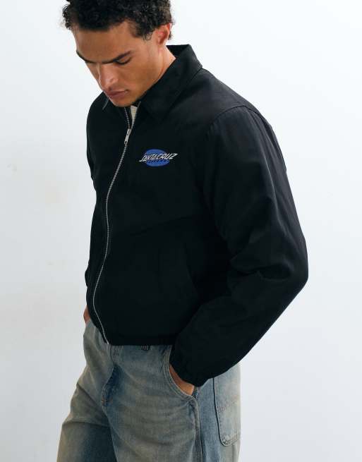 Santa Cruz Pit Lane zip up jacket in black, 5 of 5