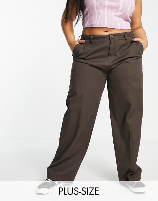 Santa Cruz Plus - Pantalon chino décontracté - Marron chocolat
