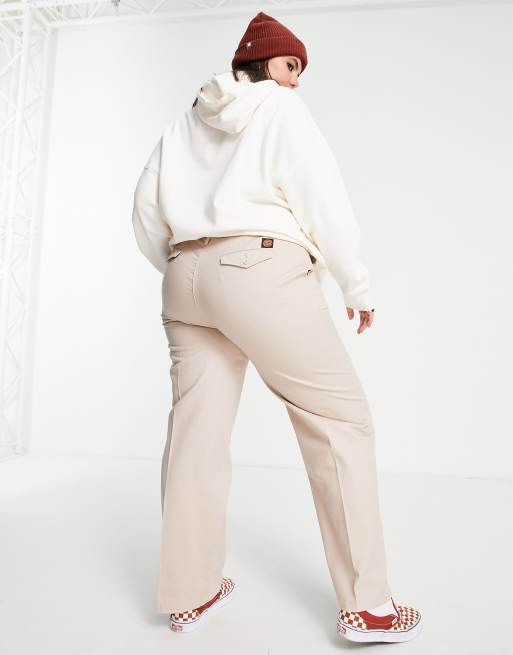 Santa Cruz Plus relaxed chino trousers in sand, 2 of 4