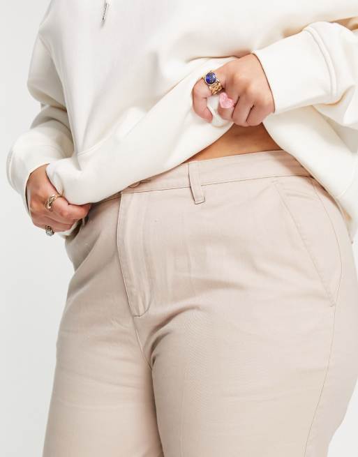 Santa Cruz Plus relaxed chino trousers in sand, 3 of 4