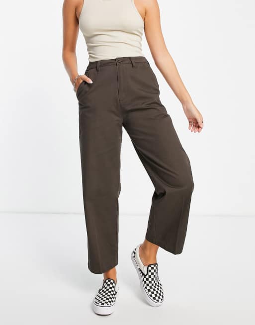 Santa Cruz relaxed chino in chocolate brown
