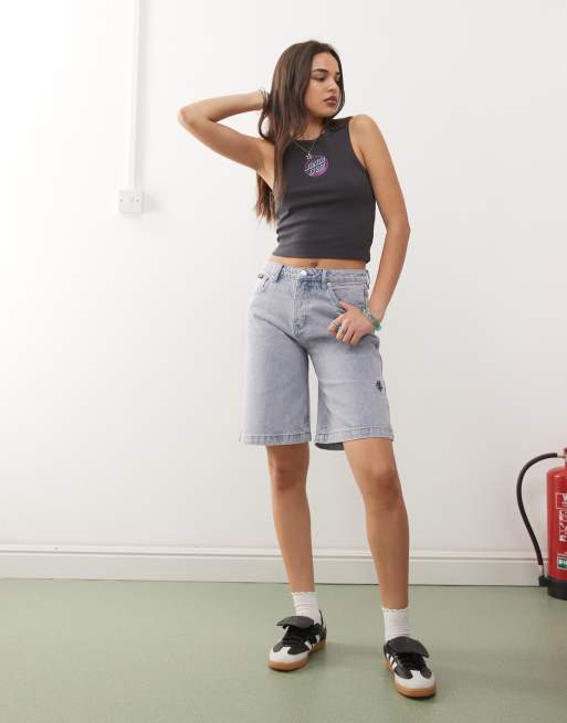 Santa Cruz Retreat dot tank top in black, 2 of 4