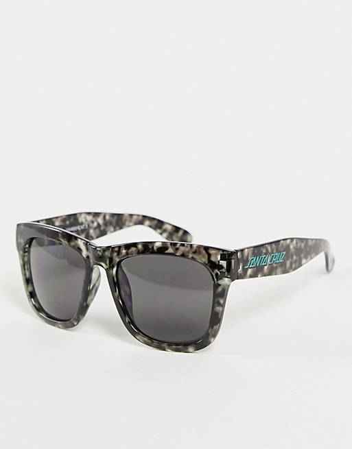 Santa Cruz retro grey tortoiseshell sunglasses
