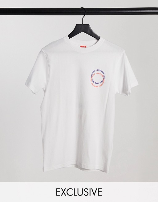 Santa Cruz Rings t-shirt in white Exclusive at ASOS