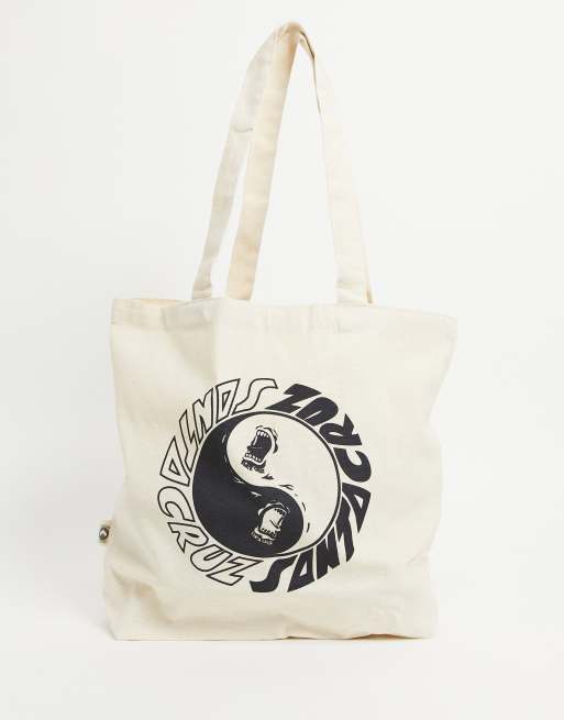 Santa Cruz - Scream - Tote met yin-yang print