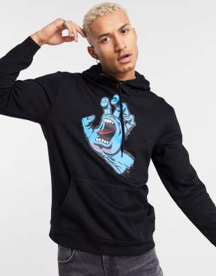 santa cruz screaming hand hoodie