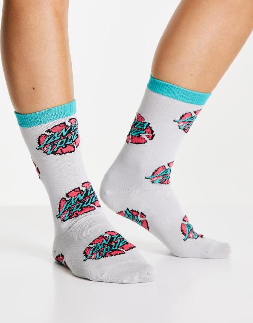 Santa Cruz – Socken mit zerbrochenen Punkt-Logos