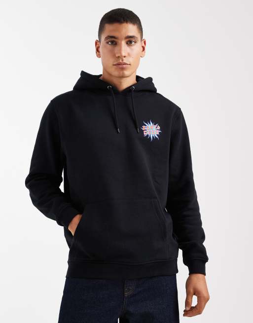 Santa Cruz - Sol Tripper - Sweat à capuche avec logo et motif au dos - Noir, 2 de 5