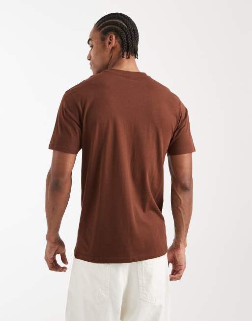 Santa Cruz stamped front graphic t-shirt in brown, 3 of 5