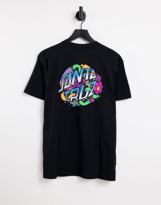 Santa Cruz - Strange Dot - T-shirt nera