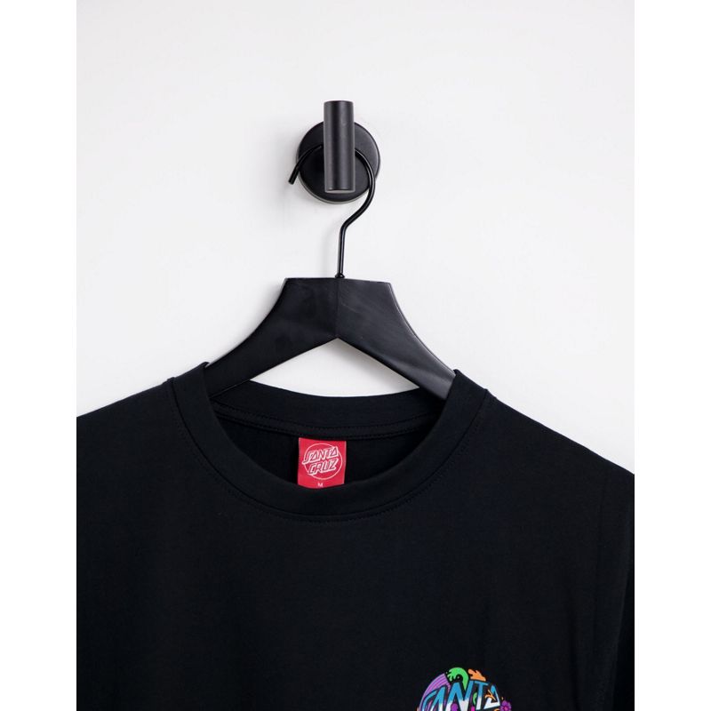 T-shirt e Canotte Uomo Santa Cruz - Strange Dot - T-shirt nera