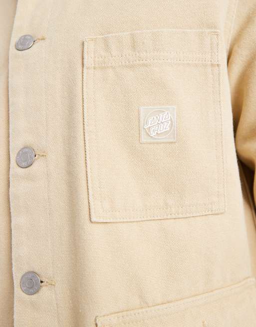 Santa Cruz - Strike Chore - Veste - Beige, 5 de 5
