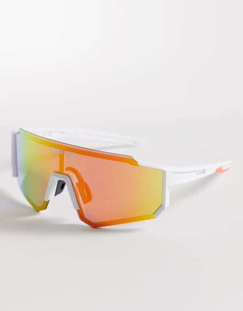 Santa Cruz - Strip Racer - Lunettes de soleil - Blanc, orange et rouge - view 1