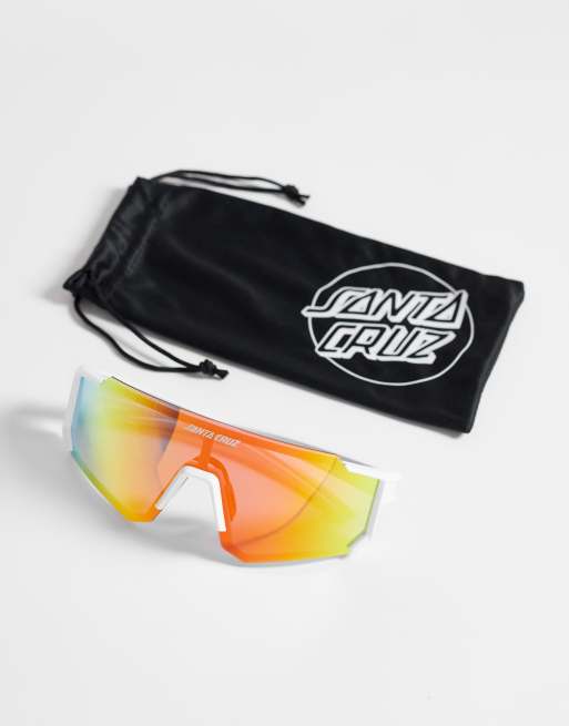 Santa Cruz – Strip Racer – Vita solglasögon, 3 av 3