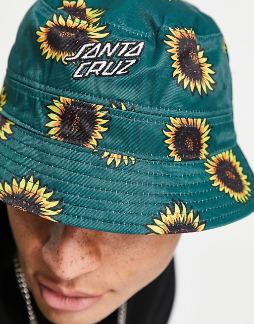 Santa Cruz sunflowers bucket hat in multi